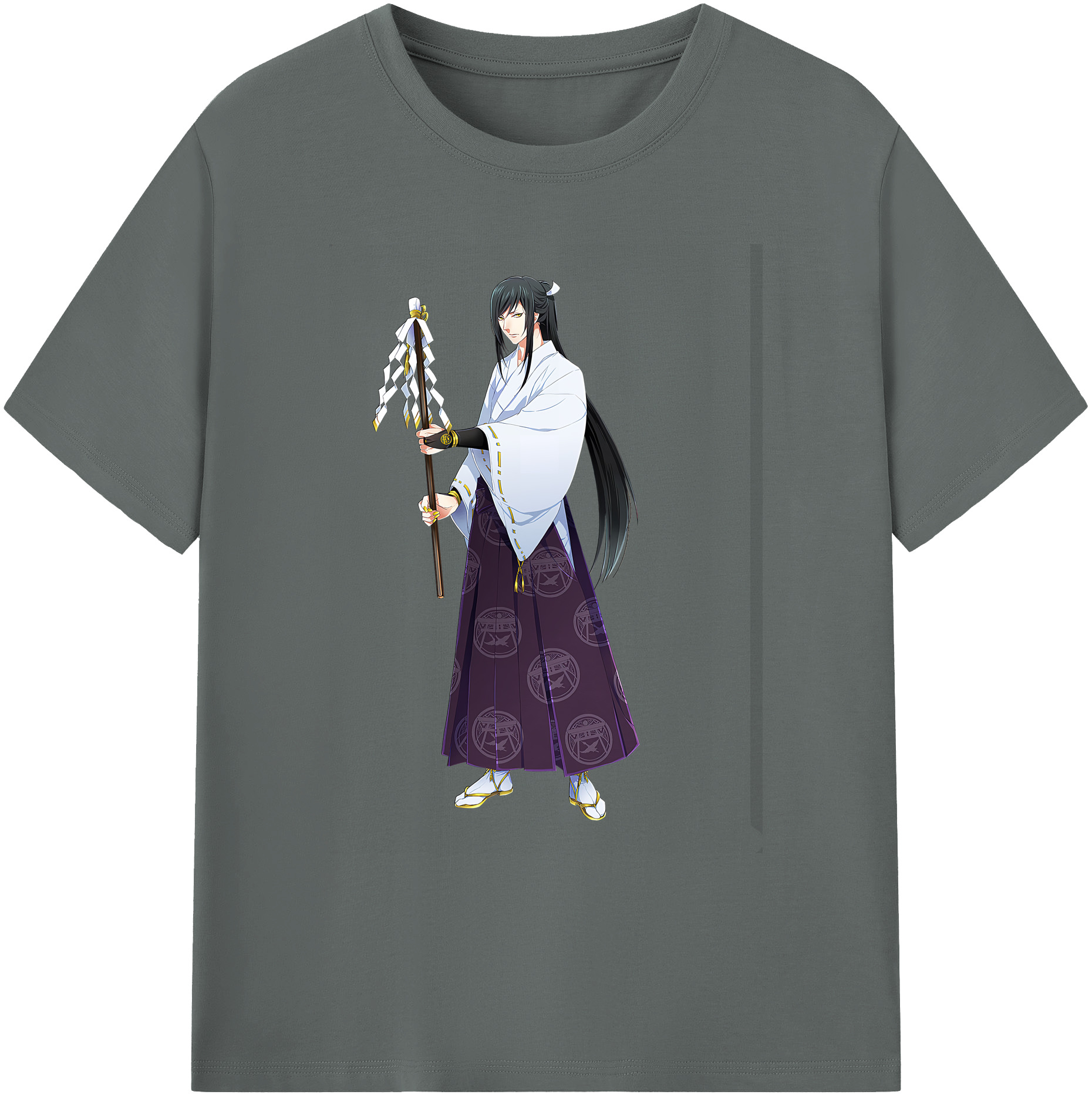 （画像用） 刀剣乱舞 Touken Ranbu 綿100％ メンズ半袖Tシャツ｜肌触りやわらか＆通気性